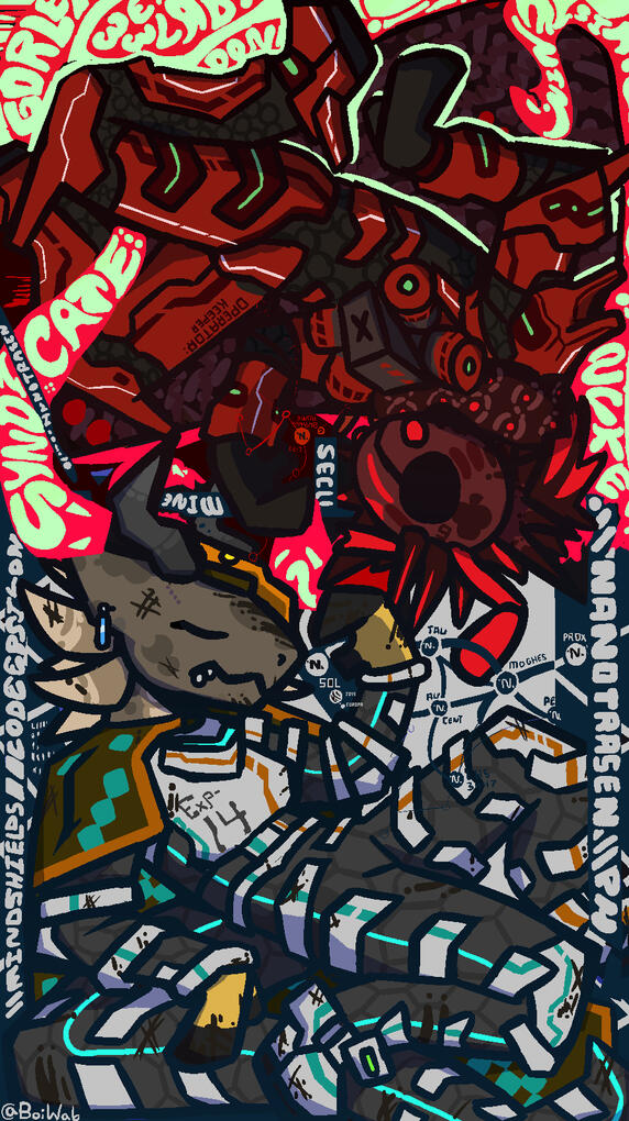 [100$] Clean, thick lined style, 2 full body, complex characters, complex BG [2025]