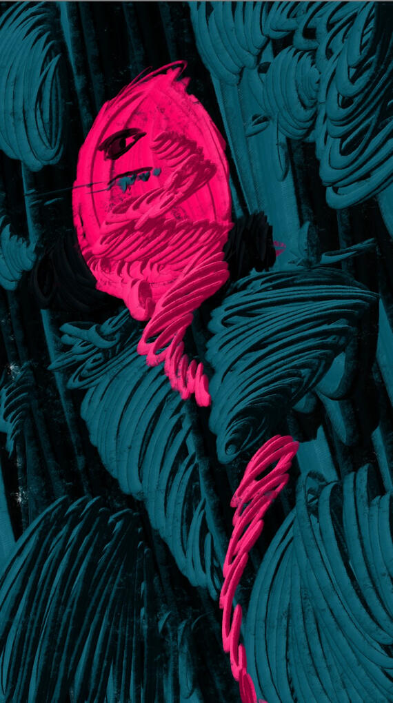 [~40$] Full-send painting, abstract, simple character, simple color. [2025]